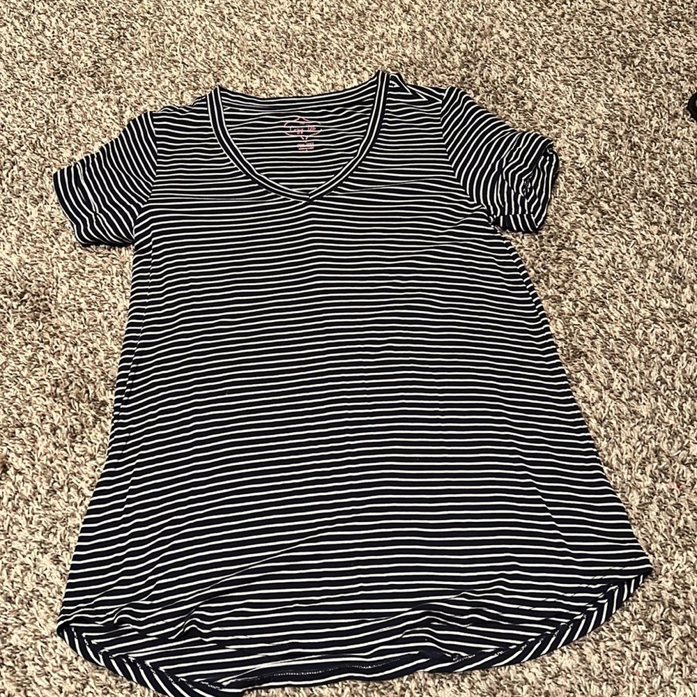 Striped Cozy Tee